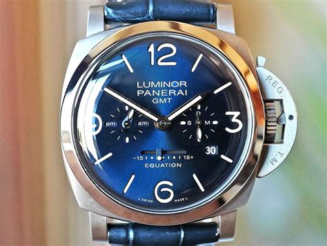 panerai pam 670|Panerai PAM 670 Luminor Equation of Time Blue Dial Titanium..